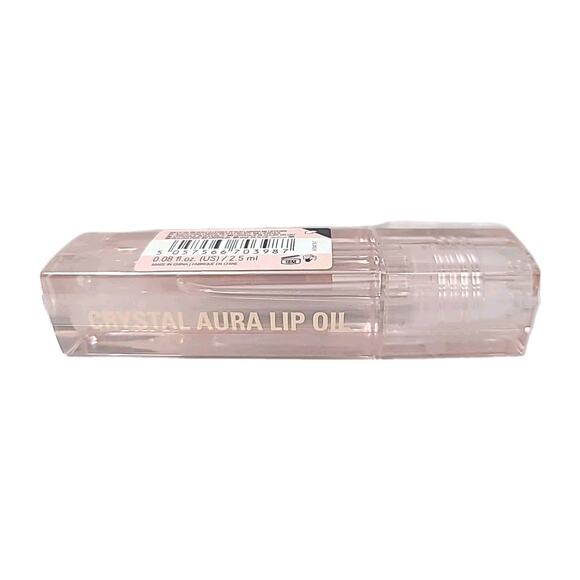 Makeup Revolution Crystal Aura Lip Oil Rose Quartz Crystal's Vitamin E - Picture 2 of 5
